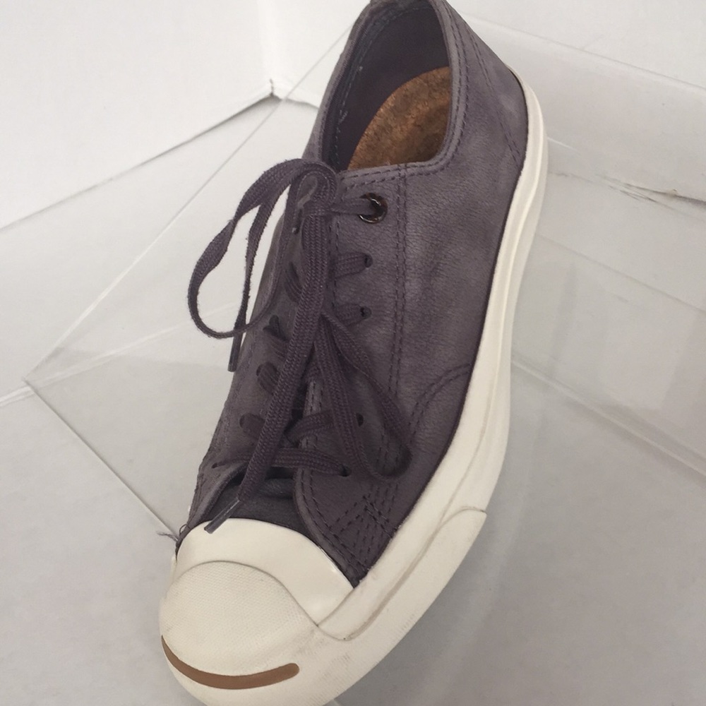 Converse shoes leather and cork gray